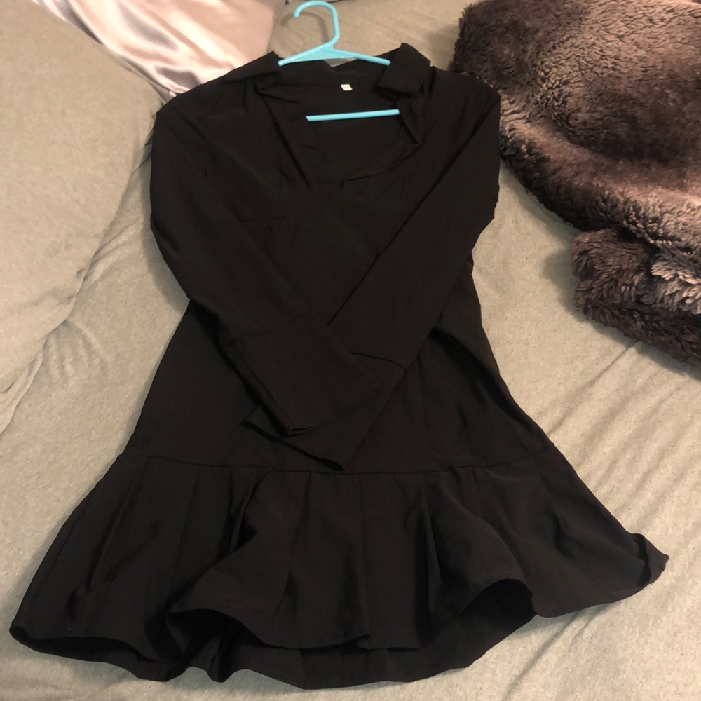 SHEIN size xs black tennis skirt dress